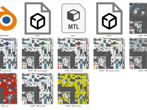 सफारी जीप 3D मॉडल