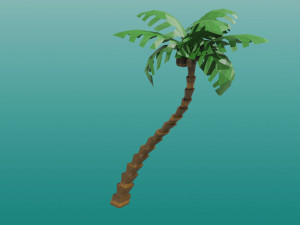 Tropical plants 3D Model