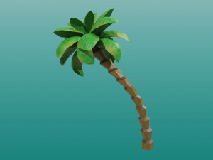Tropical plants 3D Model