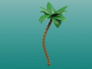 Tropical plants 3D Model