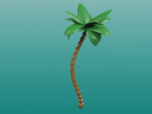 Tropical plants 3D Model