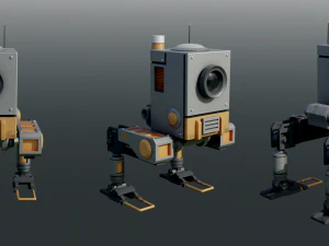 Rob&ocirc; l2 Modelo 3D