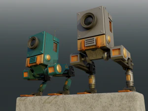 Rob&ocirc; l2 Modelo 3D
