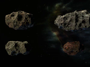 pakiet asteroid Model 3D
