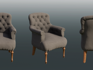 armchair 3D-Modell
