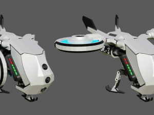 Sci-fi dron 3D Модель