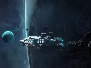 Spaceship polaris 3D Model