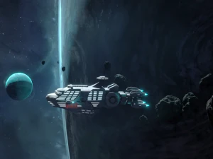 Spaceship polaris 3D Model