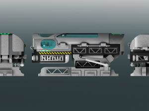 Hibernation module 3D 模型