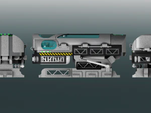 Ruhezustandsmodul 3D Modell