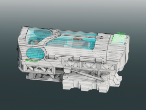Hibernation module 3D Model