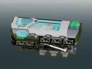 Hibernation module 3D Model