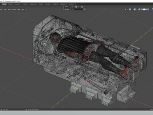Hibernation module 3D Model