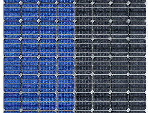 Monocrystalline solar panel CG テクスチャ
