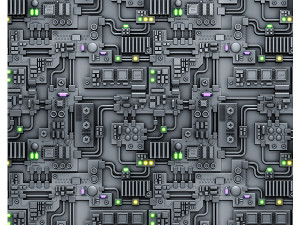 Microchips A01 CG テクスチャ