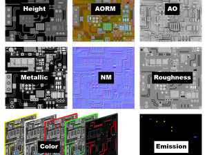 Microchips A01 CG テクスチャ