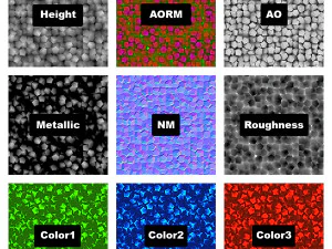 Kristall CG Texturen