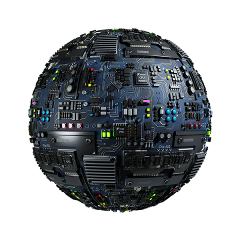 Microchips A02 CG Textures .c4d .max .obj .3ds .fbx .stl .blend 