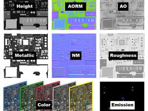 Microchips A02 CG テクスチャ