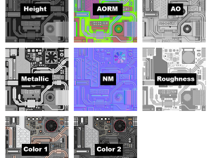Microchips A04 Tekstur CG