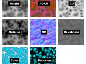 Kristall 02 CG Texturen