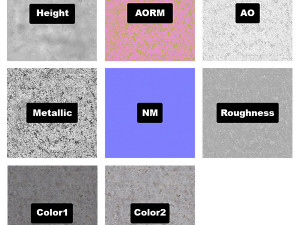 Aluminium Texturas CG