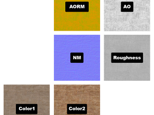 Jute Fabric Texturas CG