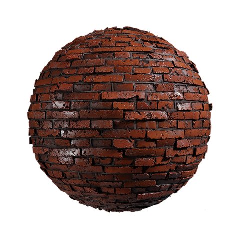 RedBrick 01 D CG Текстуры .c4d .max .obj .3ds .fbx .stl .blend 