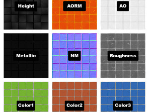 Tiles 01 A CG Textures
