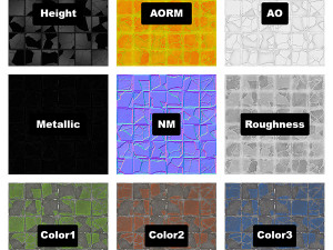 Tiles 01 D CG Tekstury