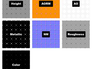 Panel 01 CG Textures