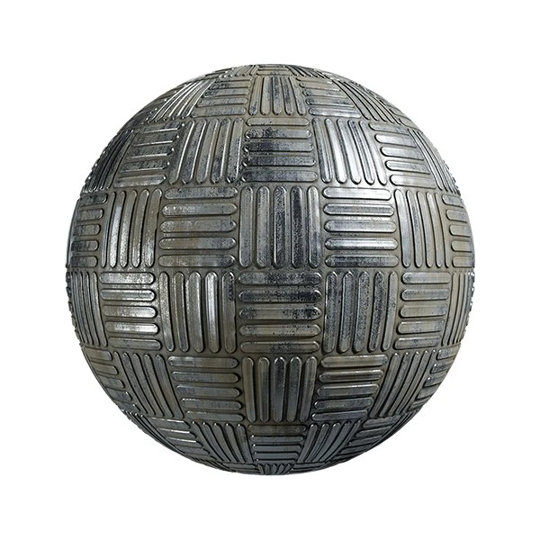 Tread Plate Metal CG Textures .c4d .max .obj .3ds .fbx .stl .blend 