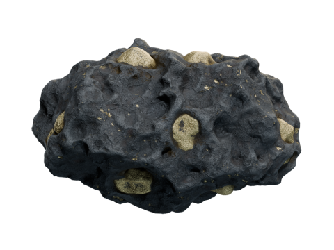 Asteroid 1b Modelo 3D