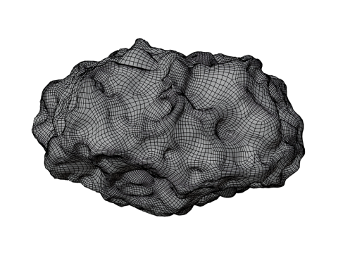 Asteroid 1b Modelo 3D