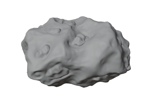 Asteroid 1c 3Dモデル