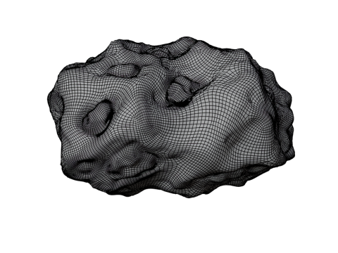 Asteroid 1c 3Dモデル