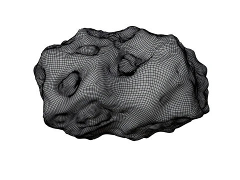 Asteroid 1c 3D Model