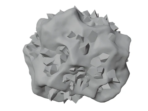 Asteroid 1d 3D Modell