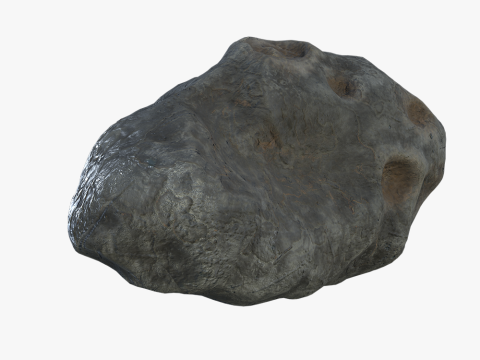 Asteroid 2a Modello 3D