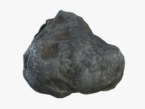Asteroid 2a Modello 3D