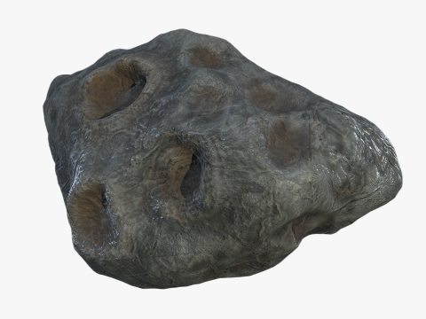 Asteroid 2a Modello 3D
