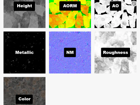 Asteroid 2a 3D Model