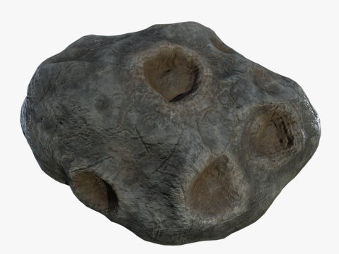 Asteroid 2a Modello 3D