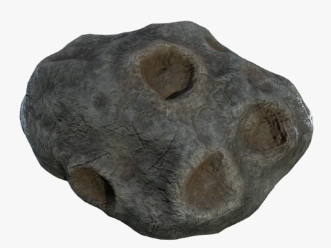 Asteroid 2a 3D Model