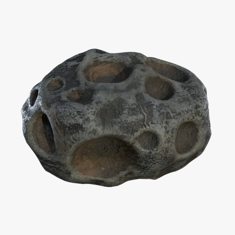 Asteroid 2b Modelo 3D .c4d .max .obj .3ds .fbx .stl .blend 