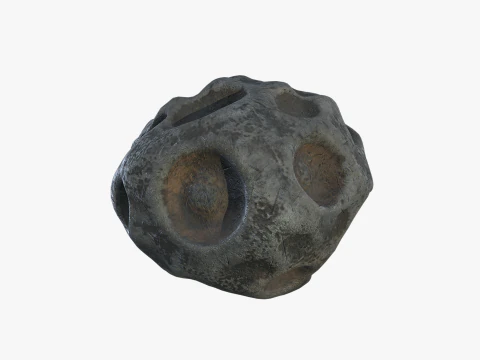 Asteroida 2b Model 3D