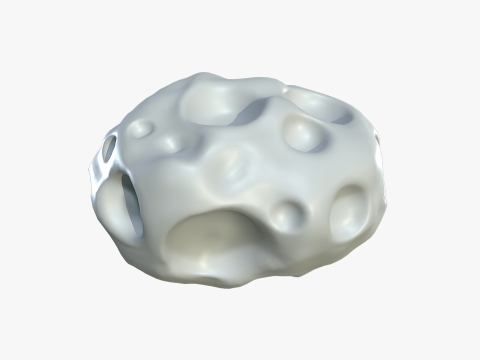 Asteroid 2b Modelo 3D