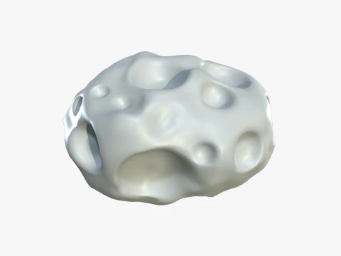 Asteroida 2b Model 3D