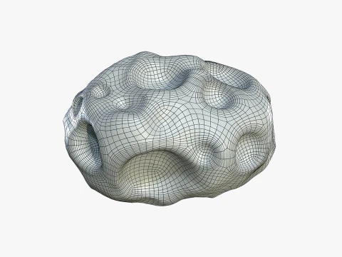 Asteroida 2b Model 3D