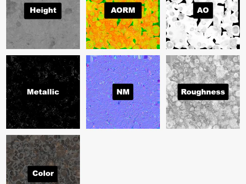Asteroid 2c 3D Model